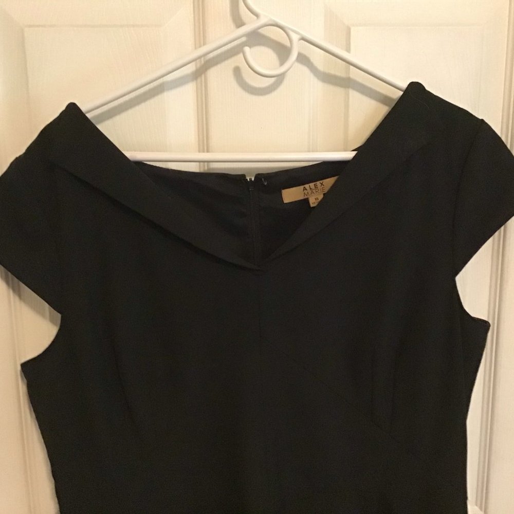 ALEX MARIE BLACK DRESS SIZE 18